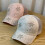 Casquettes de Baseball pour filles,-Rose taille unique 7