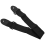 Tracolla per chitarra ukulele Chitarra nera Estremità in nylon 3