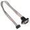 Adaptador de conector de cable plano DB9 RS232 a 10 pines 1