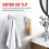 Lot de 2 ventouses murales transparentes de 47 mm 4