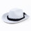 Chapeaux de cowboy avec corde de menton réglable,-Blanc 7