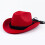 Chapeaux de cowboy avec corde de menton réglable,-Blanc 5