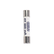 Fusibile ceramico bianco da 1000 V 500 mA 6,3 x 32 mm per multimetro