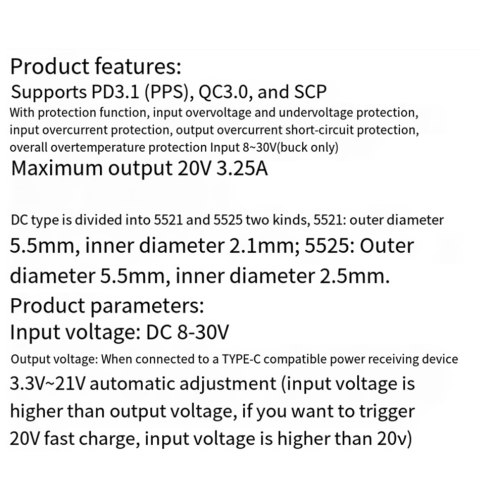 PD65W Schnelllademodul A 2