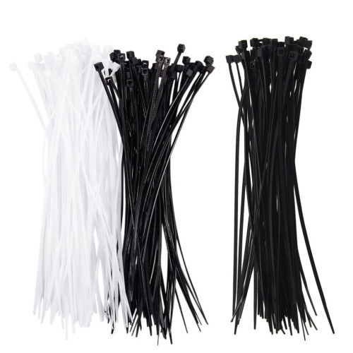 Fascette stringicavo nere 140 mm x 2,5 mm 50 pezzi