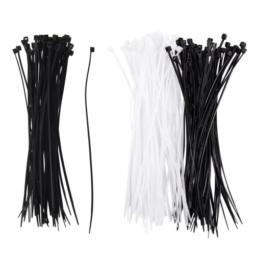 Fascette stringicavo nere 140 mm x 2,5 mm 50 pezzi 1