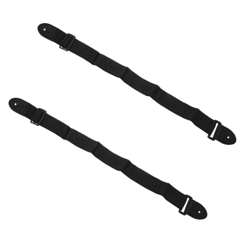 Tracolla per chitarra ukulele Chitarra nera Estremità in nylon
