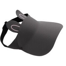 Chapeau pare-soleil pour bébés filles, chapeau à -Gris foncé