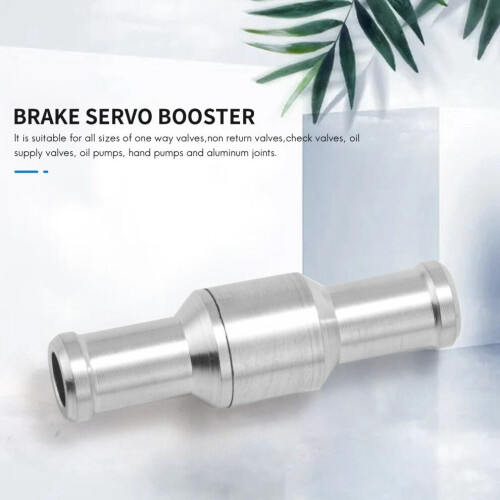 10 mm backventil Bromsservoförstärkare Envägsventil Aluminiumventil 1