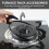 Iron pan 20 2 cm range Wok holder cooking accessory Wok support rings Iron structure for kitchen copies 3