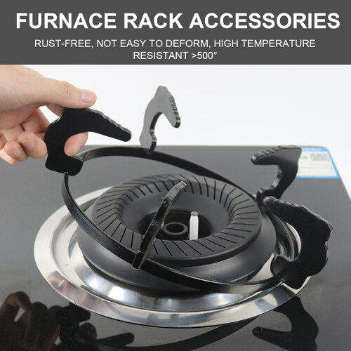 Iron pan 20 2 cm range Wok holder cooking accessory Wok support rings Iron structure for kitchen copies 2