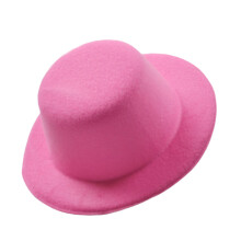 Base de chapeau fascinant pour femmes, complétez-rose rouge