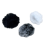 3PCS Furry Windscreen Muff for K1 Lavalier Mic Wireless Collar 1