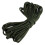 7 Rep Paracord Fallskärmsrep, grönt Längd: 15M 1