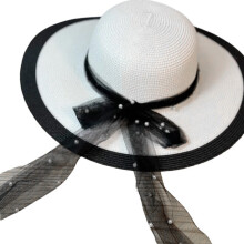 Escapades Ă la plage Femme Chapeau de soleil fait Ă la-Beige