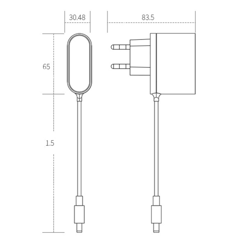 Charging Adapter For Various Devices, High Compatibility 9V 1A Power Supply With Smart Chip Technology 2