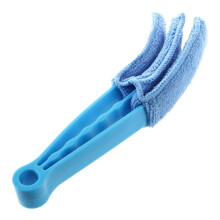 Guanto in microfibra per la pulizia di tende a lamelle veneziane, spolverino per tende a rullo.