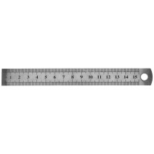 15 cm (6 Zoll) Edelstahl-Lineal Messwerkzeug