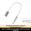 Cable de audio macho de 3,5 mm a hembra tipo C, C 2