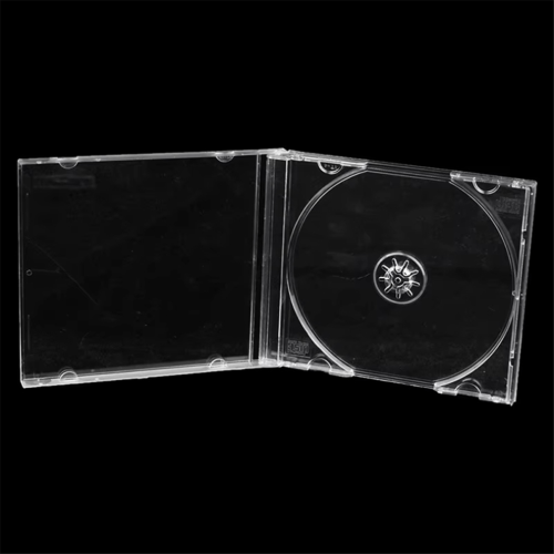 Διαφανής πλαστική θήκη CD/DVD για προστασία μέσων 2