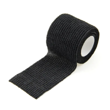 Urheilullinen itseliimautuva elastinen laastarinteippi 5 cm x 4,5 m musta