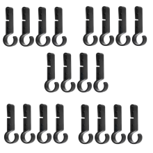 Helmclip, Schutzhelmclip, Scheinwerferschnallenclip, rutschfester Kopfbandclip