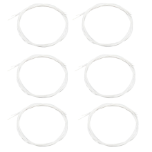4-teiliges Set weiße Nylon-Ersatzteile für 21 Zoll, 23 Zoll und 26 Zoll