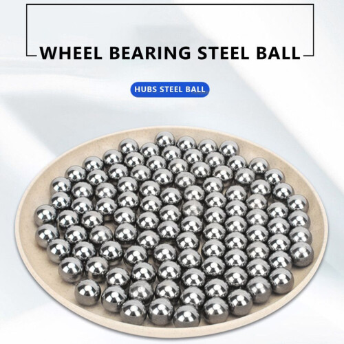 100 st. 3 mm diameter stålcykelkullager 1