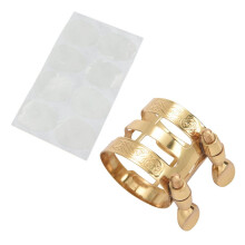 Lot de 8 coussinets et patchs pour embouchure de saxophone
