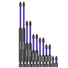 Punte antiscivolo e antiurto con punte per cacciavite (set da 2)