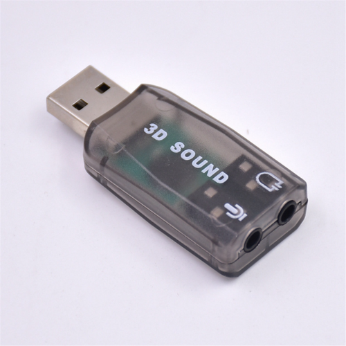 Εξωτερική κάρτα ήχου USB Προσαρμογέας στερεοφωνικού ήχου US 1