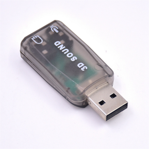 Εξωτερική κάρτα ήχου USB Προσαρμογέας στερεοφωνικού ήχου US 2