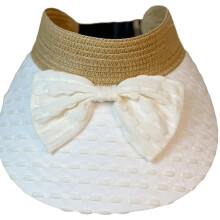 Chapeau vide pliable pour journée chaude,-Beige Taille Unique