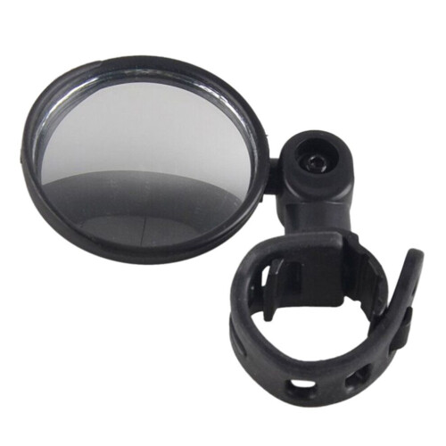 Espejo retrovisor para bicicleta, gran angular, de silicona, 7,9 cm