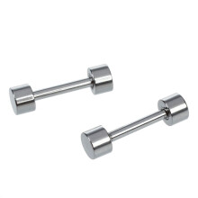 1 paio di orecchini a perno da uomo con bilanciere, 3 mm, in argento.