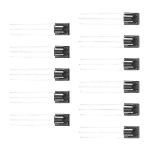 Lot de 10 modules récepteurs infrarouges VS838 noirs, portée de réception 15 m