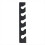 Wooden Hat Hanger With Display Shelf Black 1