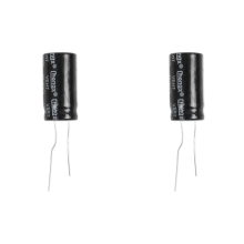 Condensateur électrolytique radial 1000uF 50V 105C - Noir (lot de 2)