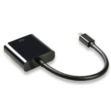 Adaptador Mini DisplayPort DVI de doble enlace activo USB Power Negro