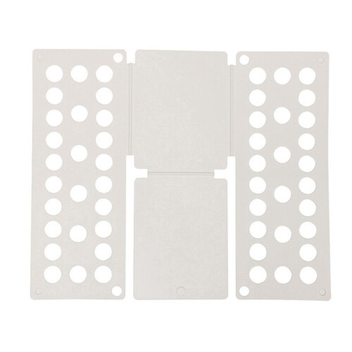 Plastic Clothes Folding Board Home Storage Tool White