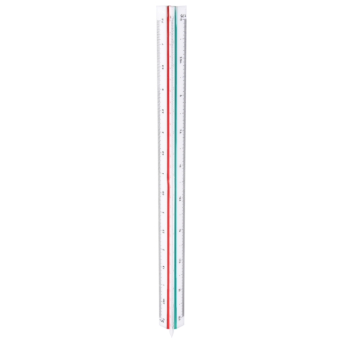 1:20 1:25 1:50 1:75 1:100 1:125 Plastic Triangular Scale Ruler