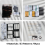 94 τεμάχια κιτ scrapbooking με θέμα vintage φωτογραφίες, κιτ scrapbooking ταινι 4