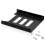 Support de disque dur 2,5" à 3,5" Cage pour disque dur Support de disque dur 1