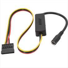 DC 5525 - SATA -kiintolevyn virtalähdekaapeli DC 12V - SATA