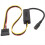 DC 5525 - SATA -kiintolevyn virtalähdekaapeli DC 12V - SATA 1