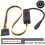 DC 5525 - SATA -kiintolevyn virtalähdekaapeli DC 12V - SATA 4