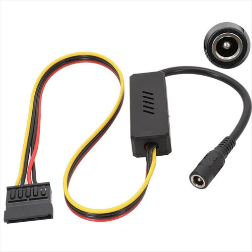 DC 5525 - SATA -kiintolevyn virtalähdekaapeli DC 12V - SATA 2