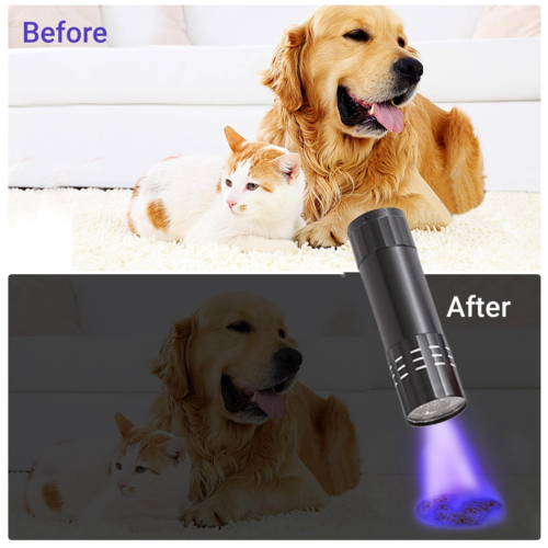 Light Flashlight for Pet Urine Detection, Mini LED Detector 1