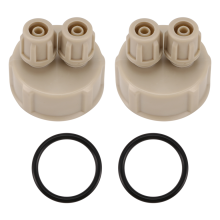 Kit per sistema di CO2 fai da te per acquario (2 pezzi) con generatore a tappo di bottiglia.
