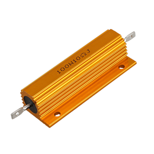 Guldbeklätt effektmotstånd 100W, 10 Ohm 10R 2